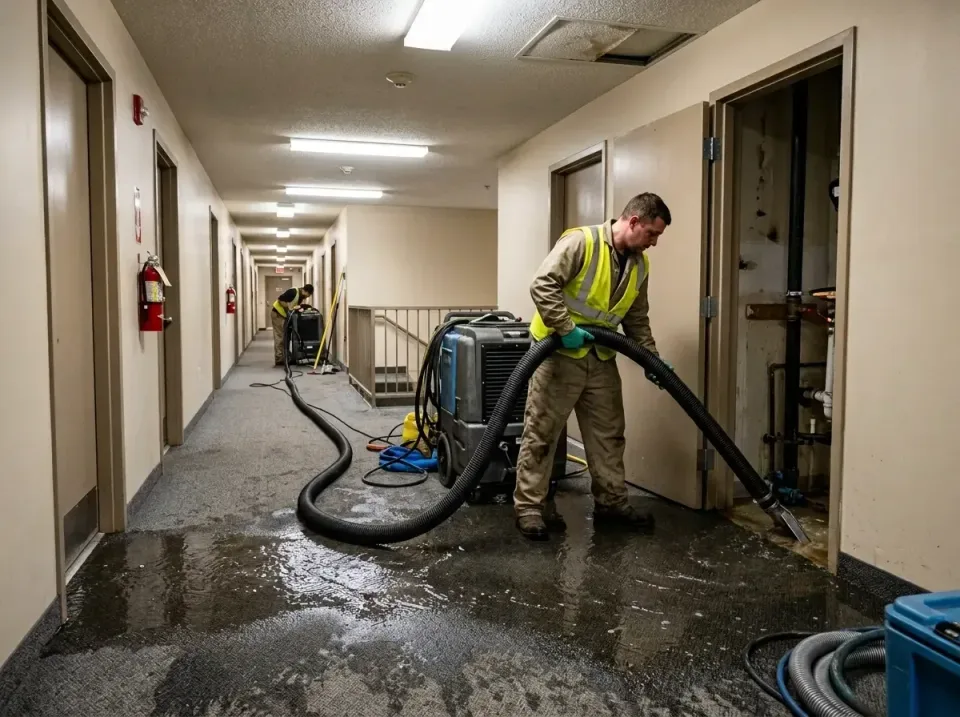 multi-unit-apartment-hallway-f-005 — frequently asked questions, Emergency Burst Pipe Water Extraction & Removal in Grantvil…